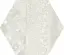 APAVISA RUST WHITE NATURAL HEXAGON 25х29 G-7230