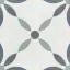 HARMONY HAVANA WHITE FLOWER 22.3х22.3x0.9 Q-6
