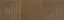 COLORKER TANGRAM COFFEE 31.6х100 M-77