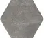 EQUIPE HEXATILE CEMENT BLACK 17.5х20 EQ-3
