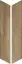 Vintage Dore Chevron |7.5x40.7