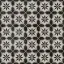 Декор Фреджио 1 черно-белый|20x20