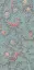 Панно Райский сад бирюзовый матовый обрезной (из 3-х частей 60x119,5x0,9) 180x119,5x0,9