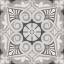 Гранит керамический 24418 ART NOUVEAU Opera Grey 20х20 см