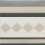 Бордюр керамический напольный 20939 CAPRICE Provence Border 20x20 см