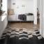 Плитка керамическая напольная 23203 CHEVRON Negro Mate RIGHT 9х20,5 см