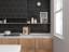 Плитка керамическая настенная 28521 COSTA NOVA ONDA Black Matt 5x20 см