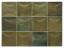 Плитка керамическая настенная 30025 HANOI ARCO Wild Olive 10x10 см