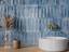 Плитка керамическая 35268 BARI Blue Decor 6х24,6 см