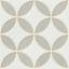 Гранит керамический 37796 MAYARI TAUPE PETALS LT 22,3х22,3 см