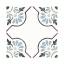 Гранит керамический 31079 TANGER Blue Petals 12,3x12,3 см