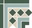 Угол керамический Corner BELFAST 2 Strip Stand. (13+16+18) 16,5х16,5 см