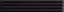 Керамическая плитка UP 25x5 UP Cannettato Black Matte