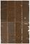 Плитка керамическая настенная 33117 MAREA Seal Brown 5х15 см