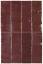 Плитка керамическая настенная 33121 MAREA Dark Merlot 5х15 см