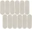 Декор Джиминьяно наборный серый светлый матовый 30x32