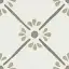 Керамогранит Peronda Provenza Green Flower 37788 22.3x22.3