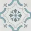 Керамогранит Peronda Sirocco Blue Ornate 9 36158 22.3x22.3