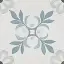 Керамогранит Peronda Sirocco Blue Garden 9 36518 22.3x22.3