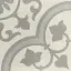 Керамогранит Peronda Cuban Silver Ornate 9 37239 22.3x22.3
