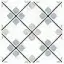 Керамогранит Peronda Tanger Silver Rhomb 31083 12.3x12.3