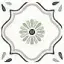 Керамогранит Peronda Tanger Sand Flower 31084 12.3x12.3